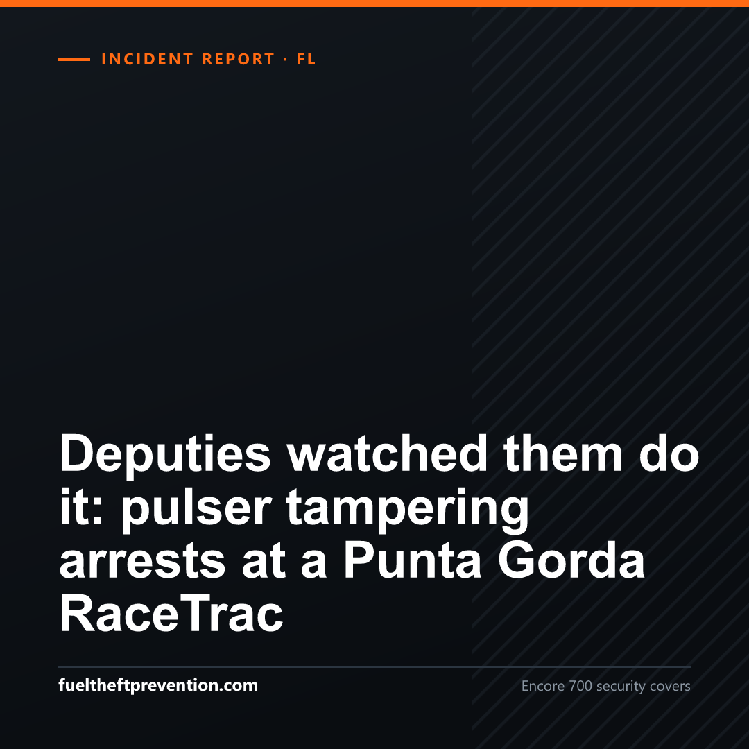 Square social image for: Deputies watched them do it: pulser tampering arrests at a Punta Gorda RaceTrac